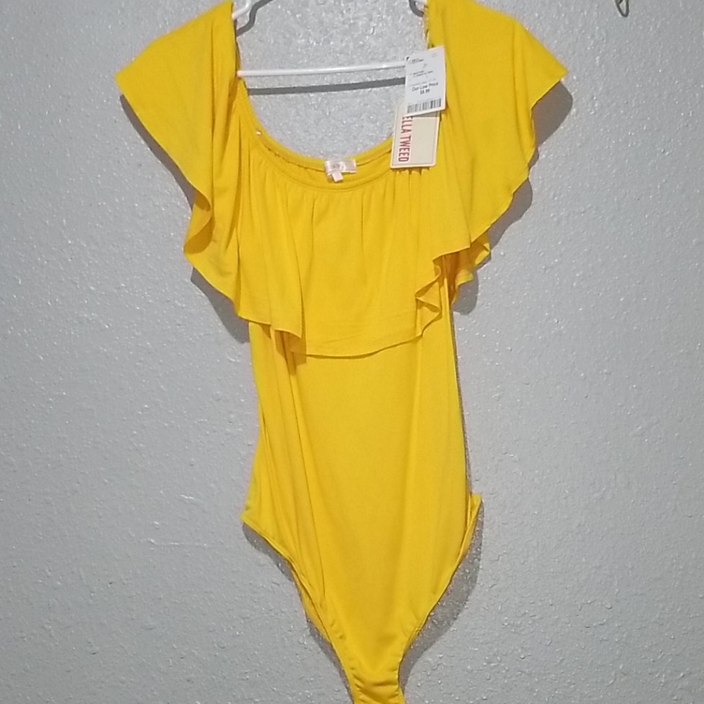 Off the shoulder bodysuit